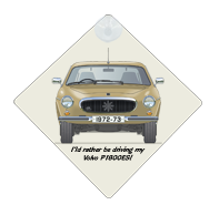 Volvo P1800ES 1972-73 Car Window Hanging Sign